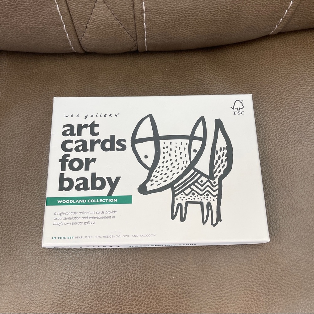 Gallery Woodland Collection Art Cards - Black and White